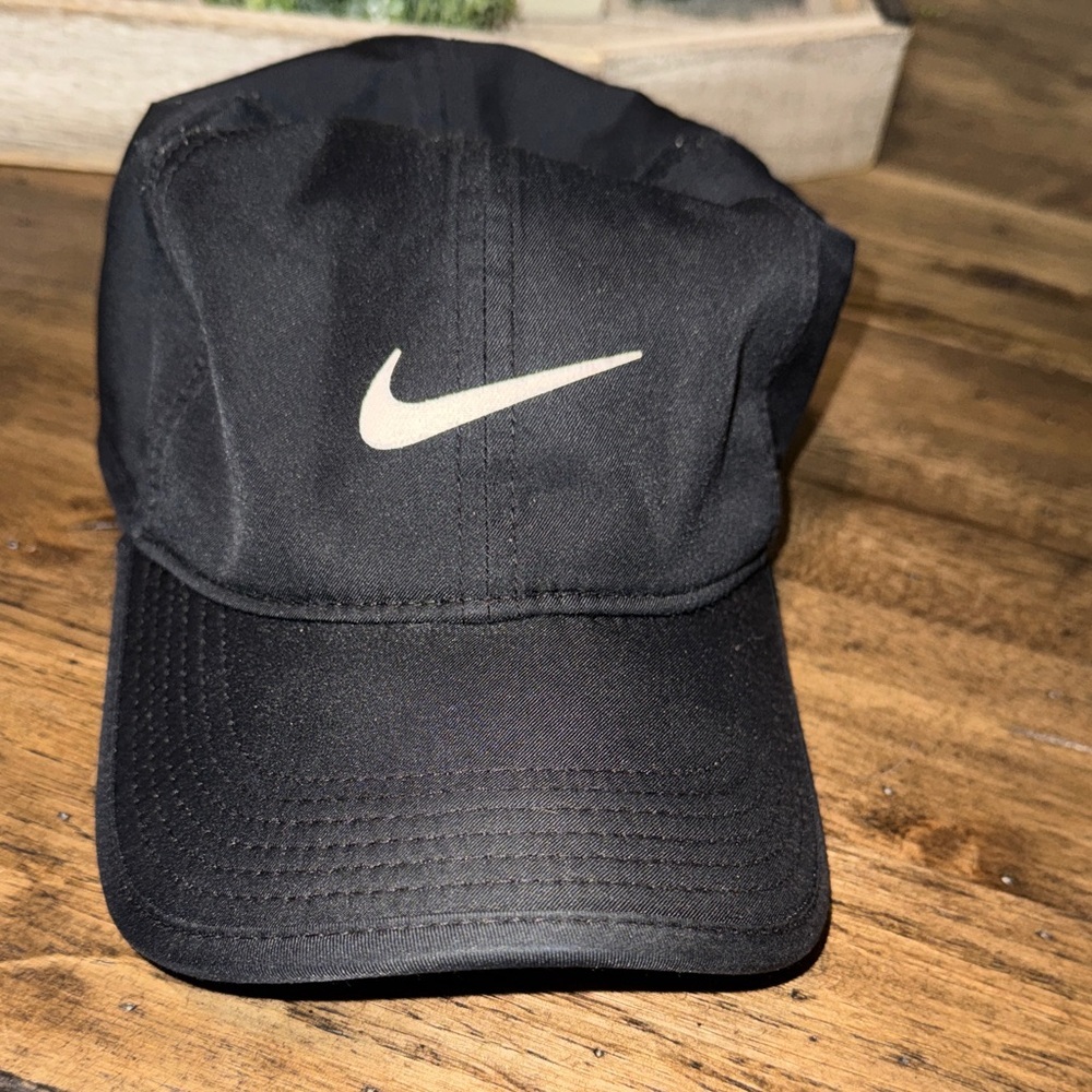 Nike Black and White Logo Cap